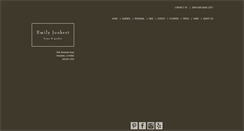 Desktop Screenshot of emilyjoubert.com
